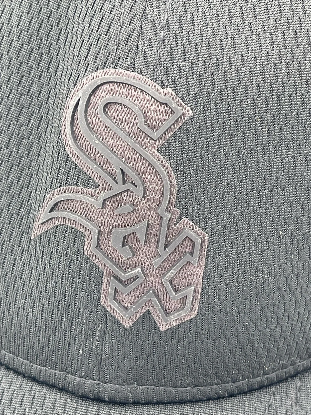 New Era Black Chicago White Sox Black-on-Black Fitted Hat